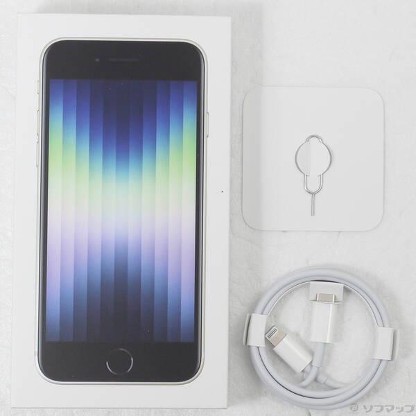 〔中古〕Apple(アップル) iPhone SE 第3世代 64GB スターライト MMYD3J／A SIMフリー〔251-ud〕 |  | 04