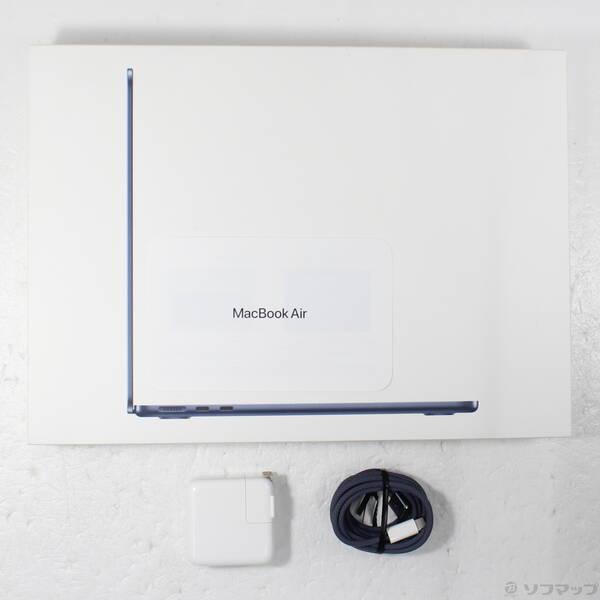 〔中古〕Apple(アップル) MacBook Air 13.6-inch Late-2024 MC8K4J／A Apple M3 8コアCPU_10コアGPU 16GB SSD256GB ミッドナイト 〔26.3 Tahoe〕〔258-ud〕 |  | 04