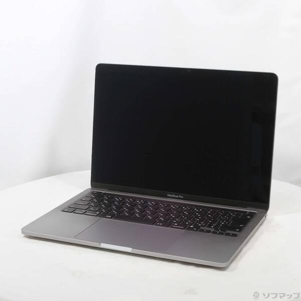 〔中古〕Apple(アップル) MacBook Pro 13.3-inch Late-2020 MYD92J／A Apple M1 8コアCPU_8コアGPU 8GB SSD512GB スペースグレイ 〔26.3 Tahoe〕〔368-ud〕 | 