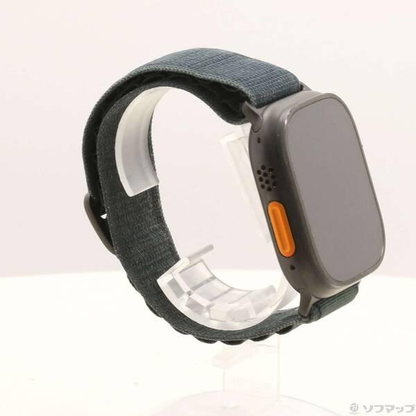 〔中古〕Apple(アップル) Apple Watch Ultra 2 GPS + Cellular 49mm ブラックチタニウムケース ダークグリーンアルパインループ〔349-ud〕 |  | 03