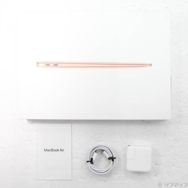 〔中古〕Apple(アップル) MacBook Air 13.3-inch Late-2020 MGND3J／A Apple M1 8コアCPU_7コアGPU 8GB SSD256GB ゴールド 〔26.3 Tahoe〕〔348-ud〕 |  | 04