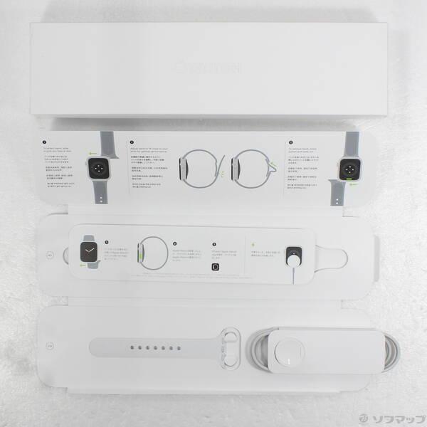 〔中古〕Apple(アップル) Apple Watch Series 6 GPS + Cellular 44mm シルバーステンレススチールケース ホワイトスポーツバンド〔377-ud〕 |  | 04