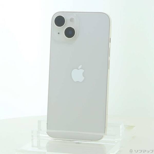 〔中古〕Apple(アップル) iPhone14 256GB スターライト MPW33J／A SIMフリー〔262-ud〕 | 