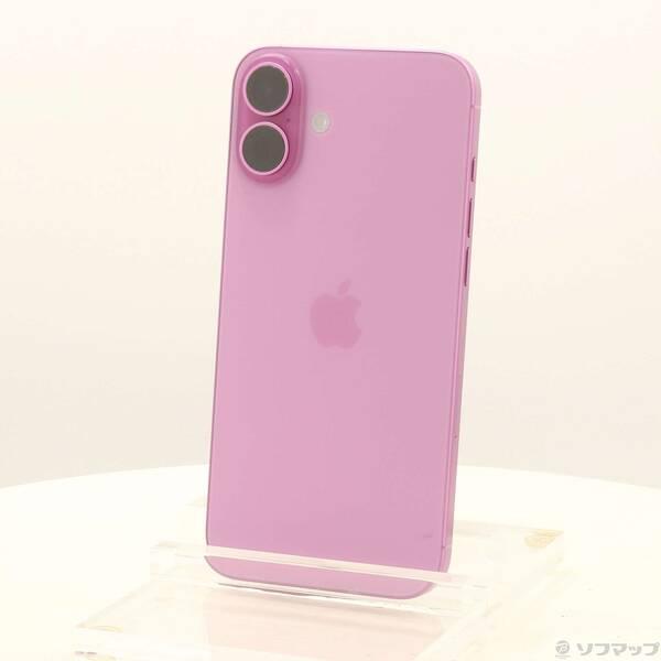 〔中古〕Apple(アップル) iPhone16 Plus 128GB ピンク 3N345J／A SIMフリー〔377-ud〕 | 