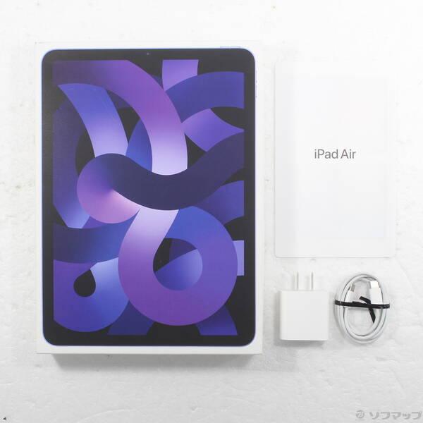 〔中古〕Apple(アップル) iPad Air 第5世代 256GB パープル MME63J／A Wi-Fi〔262-ud〕 |  | 04