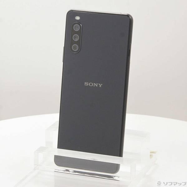 〔中古〕SONY(ソニー) Xperia 10 III 128GB ブラック SOG04 auロック解除SIMフリー〔349-ud〕 | 