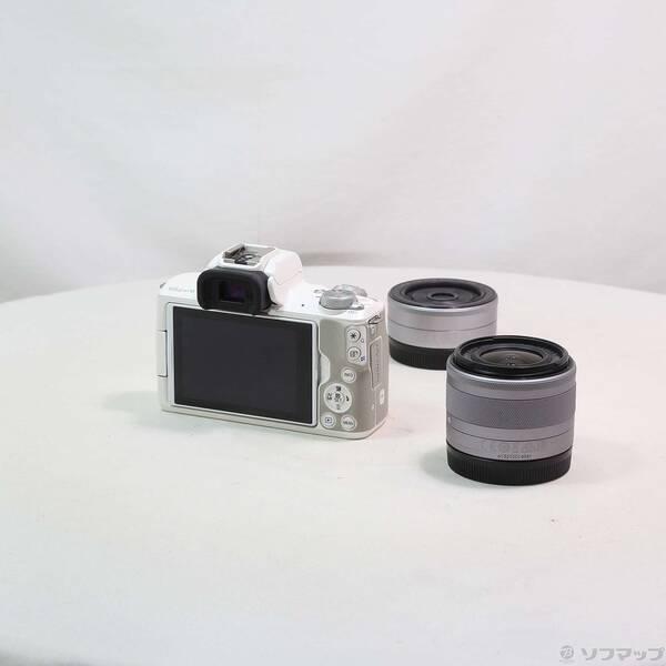 〔中古〕Canon(キヤノン) EOS Kiss M ダブルレンズキット ホワイト〔262-ud〕 |  | 02