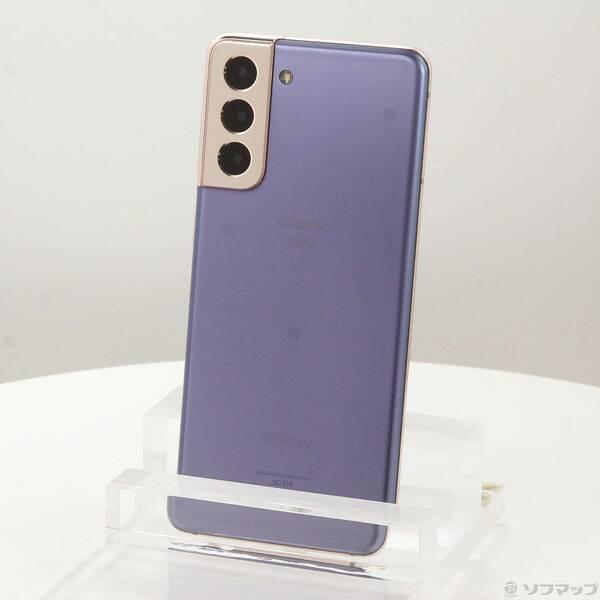 〔中古〕SAMSUNG(サムスン) Galaxy S21 5G 256GB ファントムバイオレット SC-51B docomoロック解除SIMフリー〔349-ud〕 | 