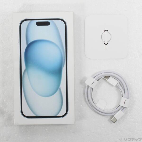 〔中古〕Apple(アップル) iPhone15 256GB ブルー MTMR3J／A SIMフリー〔377-ud〕 |  | 04
