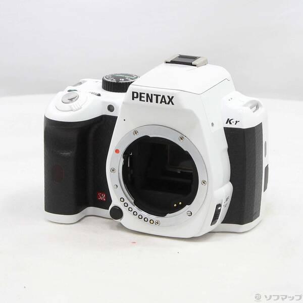 〔中古〕PENTAX(ペンタックス) K-r ボディ ホワイト×ブラック (1240万画素／SDHC)〔262-ud〕 | 