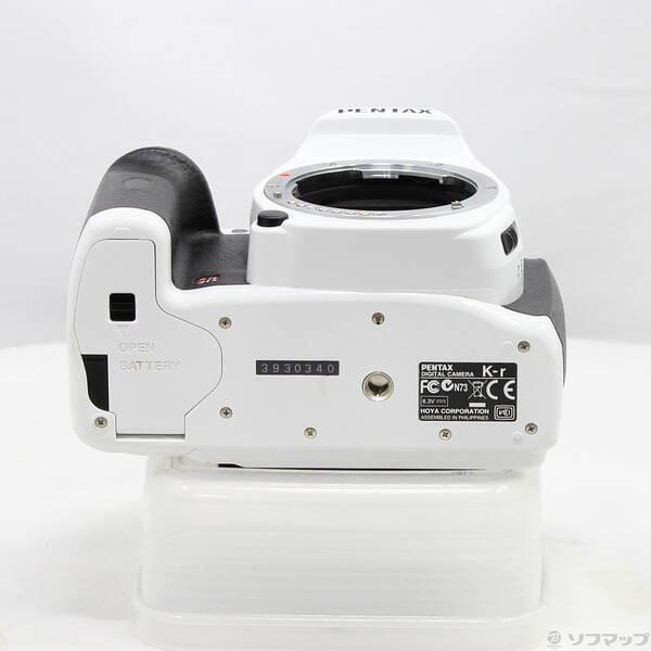 〔中古〕PENTAX(ペンタックス) K-r ボディ ホワイト×ブラック (1240万画素／SDHC)〔262-ud〕 |  | 04