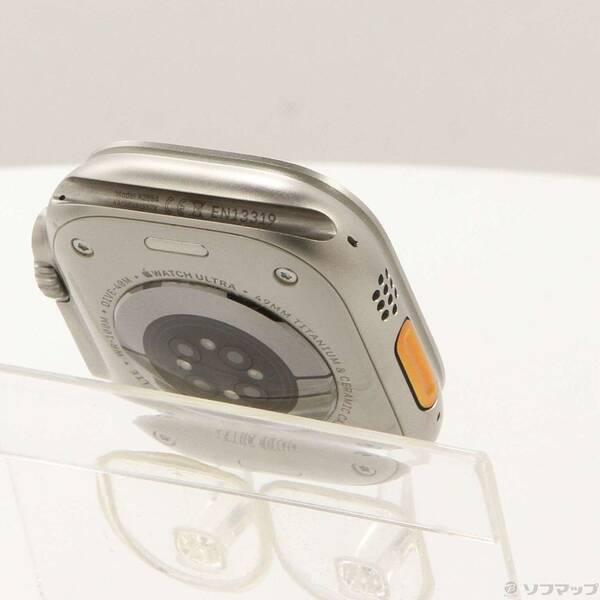 〔中古〕Apple(アップル) Apple Watch Ultra GPS + Cellular 49mm チタニウムケース バンド無し〔305-ud〕 |  | 02