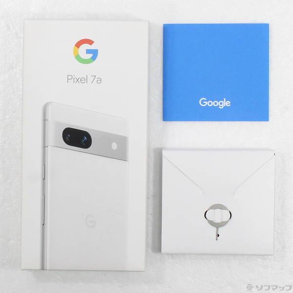 〔中古〕GOOGLE(グーグル) Google Pixel 7a 128GB スノー au SIMフリー〔276-ud〕 |  | 04