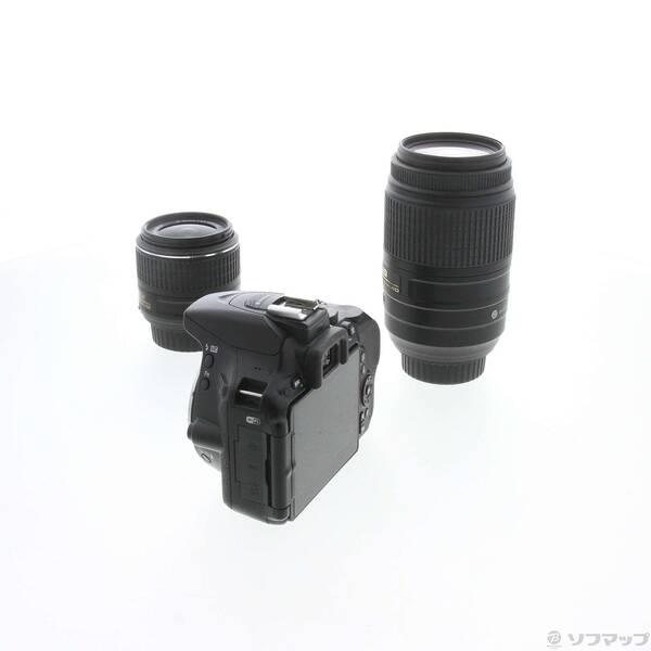 〔中古〕Nikon(ニコン) NIKON D5500 ダブルズームキット ブラック〔349-ud〕 |  | 01