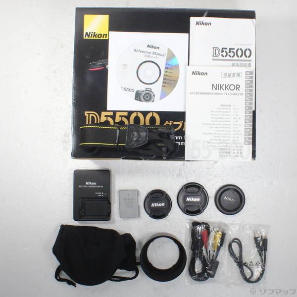 〔中古〕Nikon(ニコン) NIKON D5500 ダブルズームキット ブラック〔349-ud〕 |  | 05