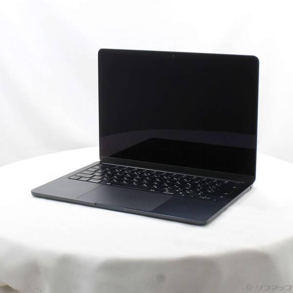 〔中古〕Apple(アップル) MacBook Air 13.6-inch Mid-2022 MLY43J／A Apple M2 8コアCPU_10コアGPU 16GB SSD512GB ミッドナイト 〔26.3 Tahoe〕〔258-ud〕 | 