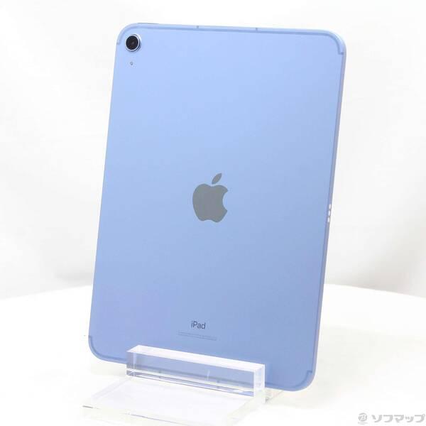 〔中古〕Apple(アップル) iPad 第10世代 64GB ブルー MQ6K3J／A SIMフリー〔276-ud〕 | 