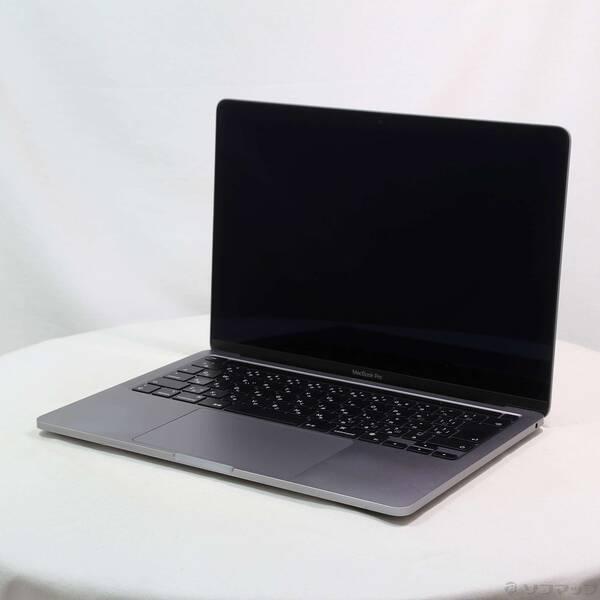 〔中古〕Apple(アップル) MacBook Pro 13.3-inch Late-2020 MYD92J／A Apple M1 8コアCPU_8コアGPU 8GB SSD512GB スペースグレイ 〔26.3 Tahoe〕〔297-ud〕 | 