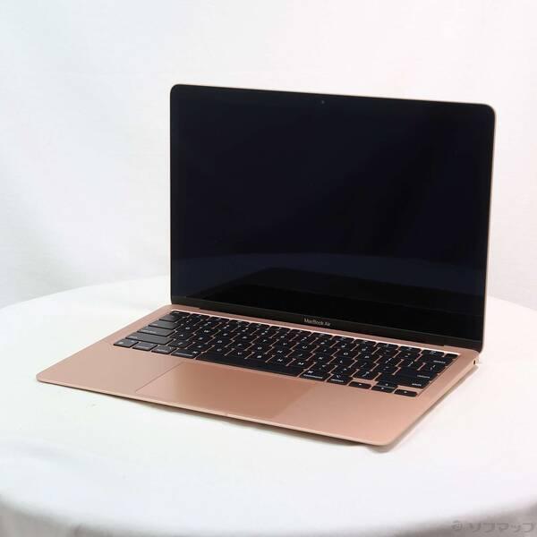 〔中古〕Apple(アップル) MacBook Air 13.3-inch Late-2020 MGNE3J／A Apple M1 8コアCPU_8コアGPU 16GB SSD512GB ゴールド 〔26.3 Tahoe〕〔349-ud〕 | 