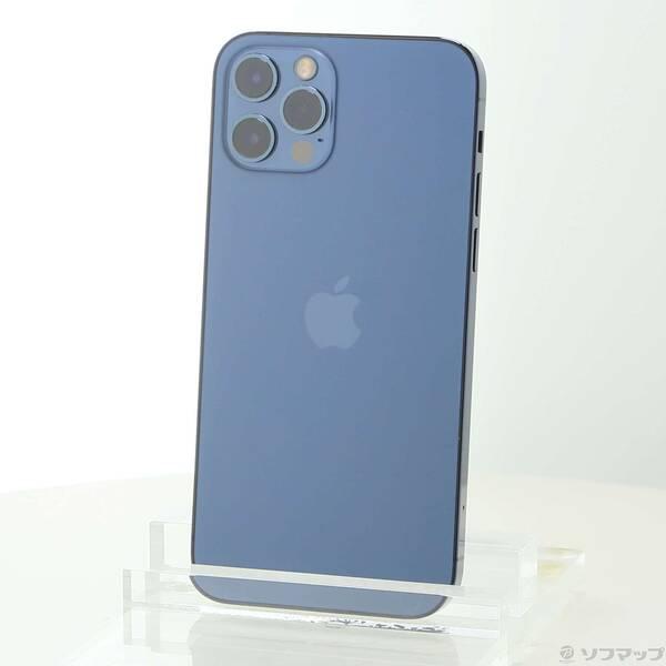 〔中古〕Apple(アップル) iPhone12 Pro 256GB パシフィックブルー MGMD3J／A SIMフリー〔251-ud〕 | 
