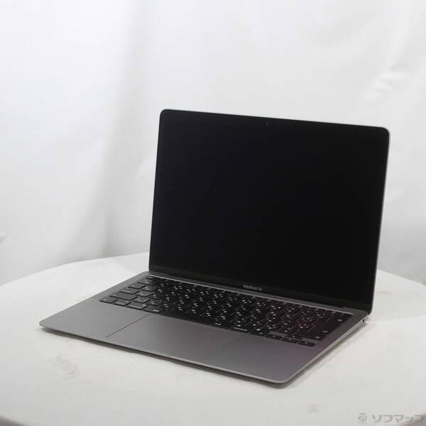 〔中古〕Apple(アップル) MacBook Air 13.3-inch Late-2020 MGN63J／A Apple M1 8コアCPU_7コアGPU 16GB SSD256GB スペースグレイ 〔26.3 Tahoe〕〔305-ud〕 | 