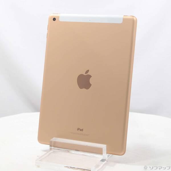 〔中古〕Apple(アップル) iPad 第6世代 128GB ゴールド NRM22J／A docomoロック解除SIMフリー〔349-ud〕 | 