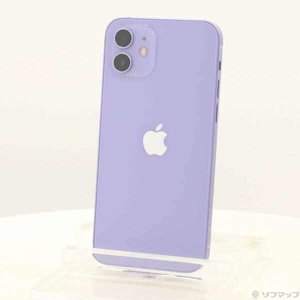 〔中古〕Apple(アップル) iPhone12 64GB パープル MJNH3J／A SIMフリー〔247-ud〕 | 