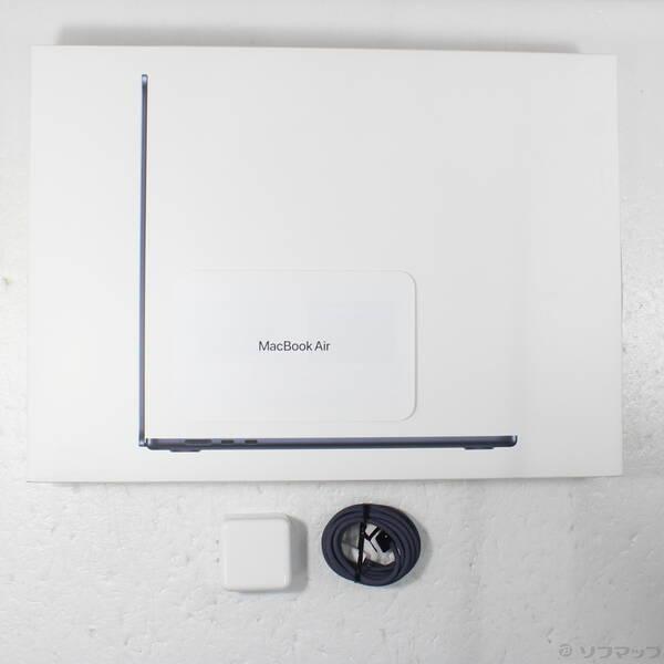 〔中古〕Apple(アップル) MacBook Air 15.3-inch Mid-2023 MQKW3J／A Apple M2 8コアCPU_10コアGPU 16GB SSD256GB ミッドナイト 〔26.3 Tahoe〕〔262-ud〕 |  | 04