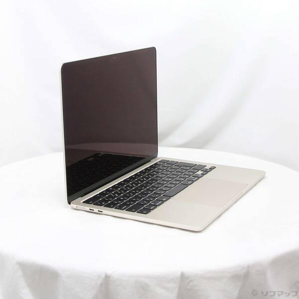 〔中古〕Apple(アップル) MacBook Air 13.6-inch Early-2025 MW0Y3J／A Apple M4 10コアCPU_8コアGPU 16GB SSD256GB スターライト 〔26.3 Tahoe〕〔258-ud〕 |  | 03