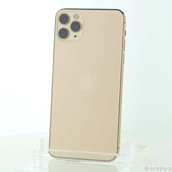 〔中古〕Apple(アップル) iPhone11 Pro Max 64GB ゴールド MWHG2J／A SIMフリー〔262-ud〕 | 