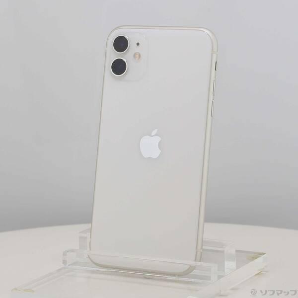 〔中古〕Apple(アップル) iPhone11 128GB ホワイト MHDJ3J／A SIMフリー〔377-ud〕 | 