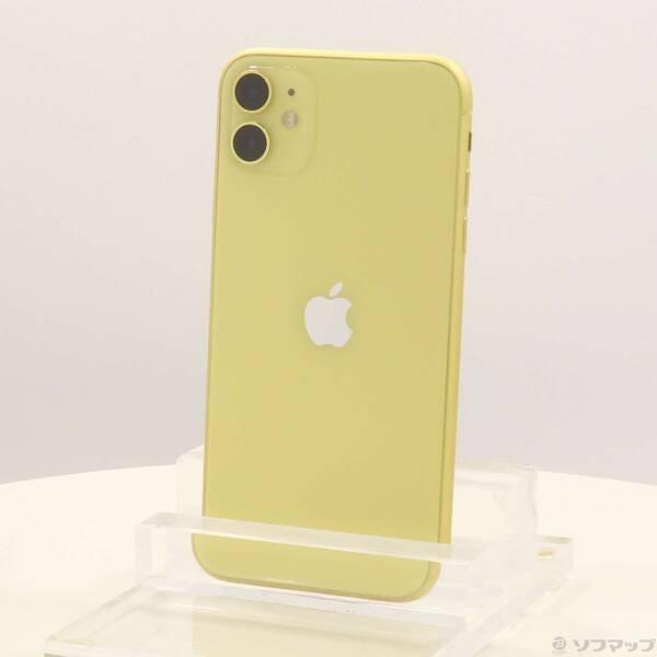〔中古〕Apple(アップル) iPhone11 128GB イエロー MWM42J／A SIMフリー〔344-ud〕 | 
