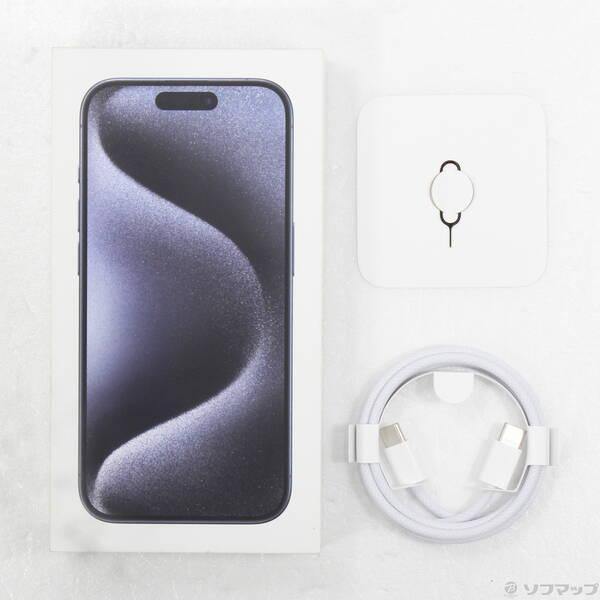 〔中古〕Apple(アップル) iPhone15 Pro 256GB ブルーチタニウム MTUG3J／A SIMフリー〔262-ud〕 |  | 04