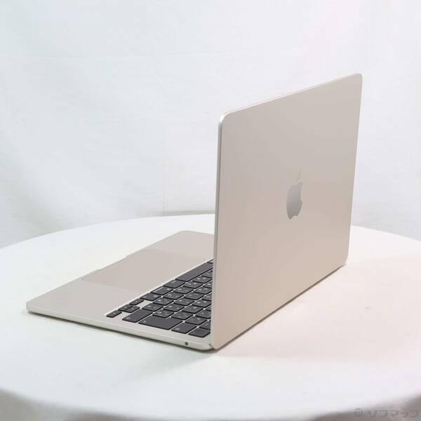 〔中古〕Apple(アップル) MacBook Air 13.6-inch Early-2024 MXCU3J／A Apple M3 8コアCPU_10コアGPU 16GB SSD512GB スターライト 〔26.3 Tahoe〕〔258-ud〕 |  | 01