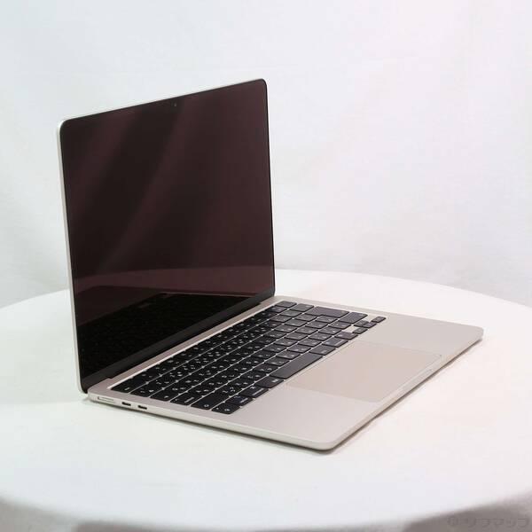 〔中古〕Apple(アップル) MacBook Air 13.6-inch Early-2024 MXCU3J／A Apple M3 8コアCPU_10コアGPU 16GB SSD512GB スターライト 〔26.3 Tahoe〕〔258-ud〕 |  | 03