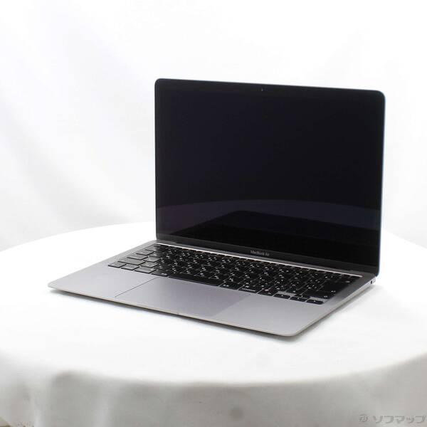 〔中古〕Apple(アップル) MacBook Air 13.3-inch Late-2020 MGN63J／A Apple M1 8コアCPU_7コアGPU 8GB SSD256GB スペースグレイ 〔26.3 Tahoe〕〔295-ud〕 | 