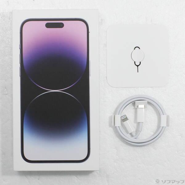 〔中古〕Apple(アップル) iPhone14 Pro Max 1TB ディープパープル MQ9N3J／A SIMフリー〔352-ud〕 |  | 04