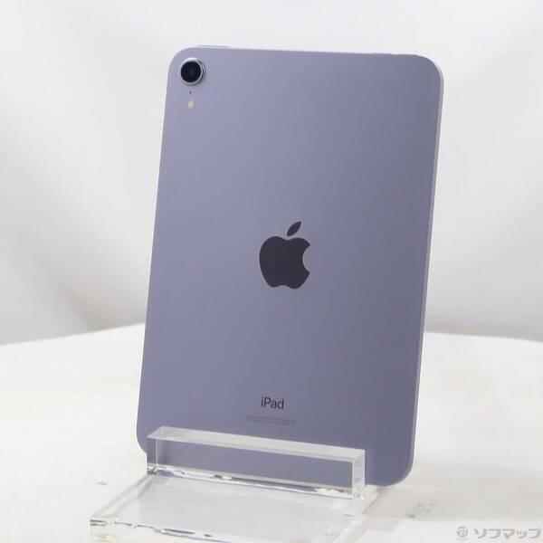 〔中古〕Apple(アップル) iPad mini 第6世代 256GB パープル MK7X3J／A Wi-Fi〔262-ud〕 | 