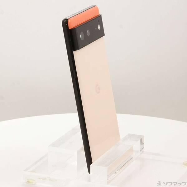 〔中古〕GOOGLE(グーグル) Google Pixel 6 128GB カインダコラル GA02910 au SIMフリー〔349-ud〕 |  | 03