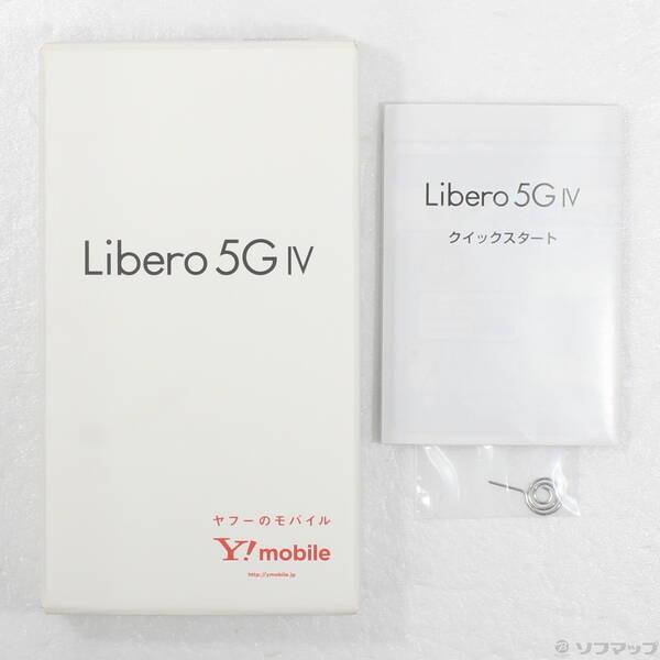 〔中古〕ZTE Libero 5G IV 128GB ブルー ZESCD1 Y!mobile SIMフリー〔269-ud〕 |  | 04
