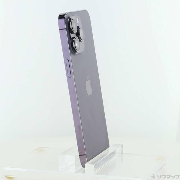 〔中古〕Apple(アップル) iPhone14 Pro Max 256GB ディープパープル MQ9E3J／A SIMフリー〔297-ud〕 |  | 03