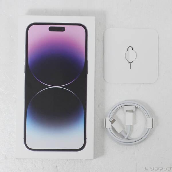 〔中古〕Apple(アップル) iPhone14 Pro Max 256GB ディープパープル MQ9E3J／A SIMフリー〔297-ud〕 |  | 04