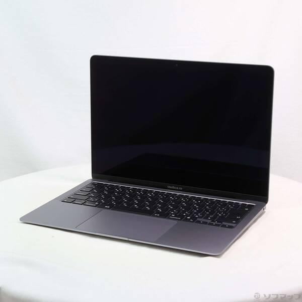 〔中古〕Apple(アップル) MacBook Air 13.3-inch Late-2020 MGN63J／A Apple M1 8コアCPU_7コアGPU 8GB SSD256GB スペースグレイ 〔26.3 Tahoe〕〔295-ud〕 | 