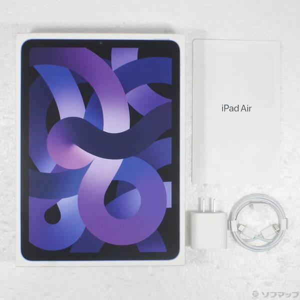 〔中古〕Apple(アップル) iPad Air 第5世代 64GB パープル MME23J／A Wi-Fi〔196-ud〕 |  | 04
