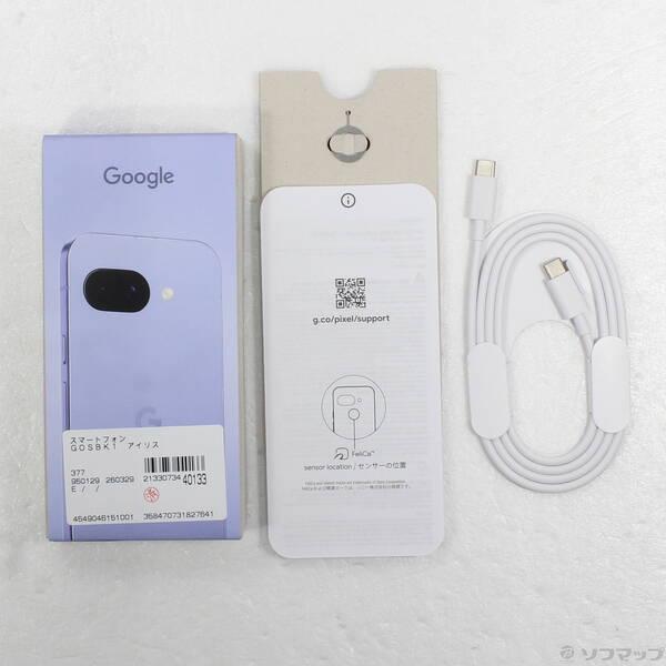 〔中古〕GOOGLE(グーグル) Google Pixel 9a 128GB アイリス G3Y12 Softbank SIMフリー〔377-ud〕 |  | 04