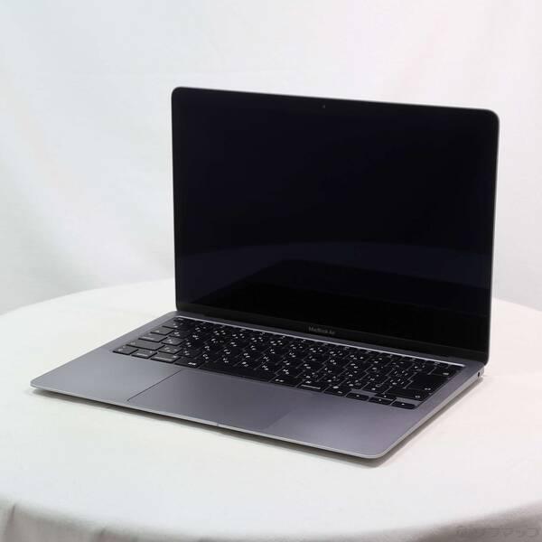 〔中古〕Apple(アップル) MacBook Air 13.3-inch Late-2020 MGN63J／A Apple M1 8コアCPU_7コアGPU 8GB SSD256GB スペースグレイ 〔26.3 Tahoe〕〔305-ud〕 | 