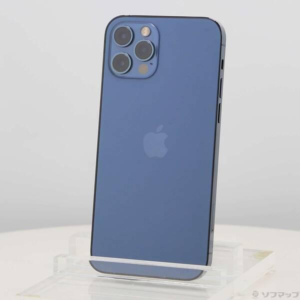 〔中古〕Apple(アップル) iPhone12 Pro 256GB パシフィックブルー NGMD3J／A SIMフリー〔297-ud〕 | 