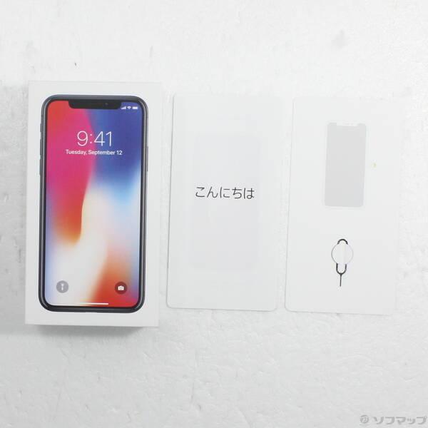 〔中古〕Apple(アップル) iPhoneX 64GB スペースグレイ MQAX2J／A SIMフリー〔247-ud〕 |  | 04