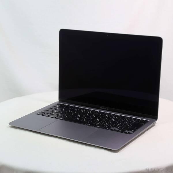 〔中古〕Apple(アップル) MacBook Air 13.3-inch Late-2020 MGN63J／A Apple M1 8コアCPU_7コアGPU 8GB SSD256GB スペースグレイ 〔26.3 Tahoe〕〔295-ud〕 | 