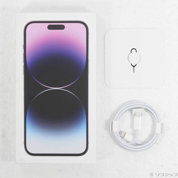 〔中古〕Apple(アップル) iPhone14 Pro Max 256GB ディープパープル MQ9E3J／A SIMフリー〔276-ud〕 |  | 04